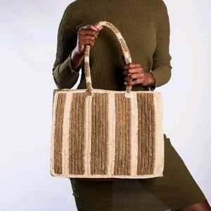 New Handmade Bag made with Raphia
